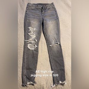 AE high rise jegging